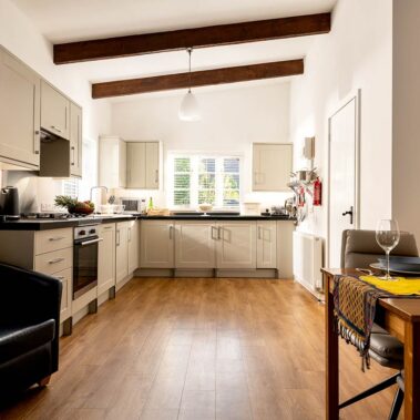 Sampson dining and kitchen area